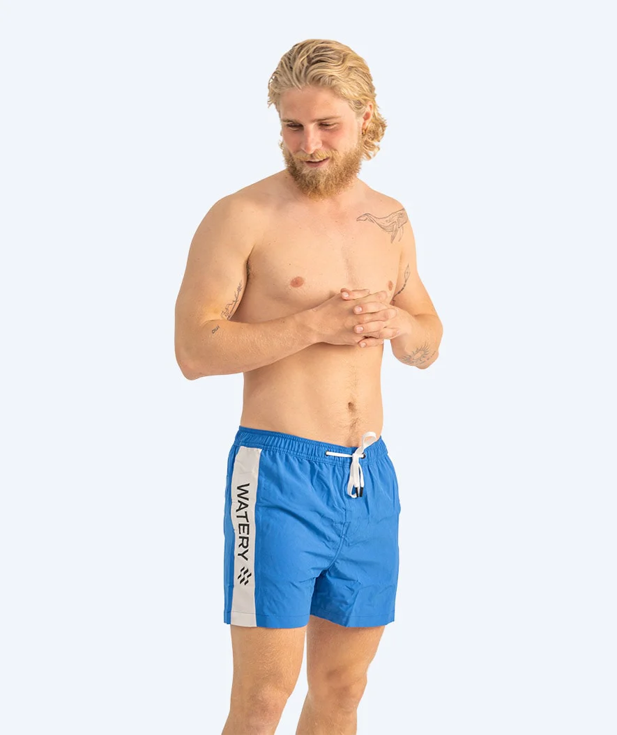 Watery Badeshorts für Herren - Signature Eco - Blau - Image 2