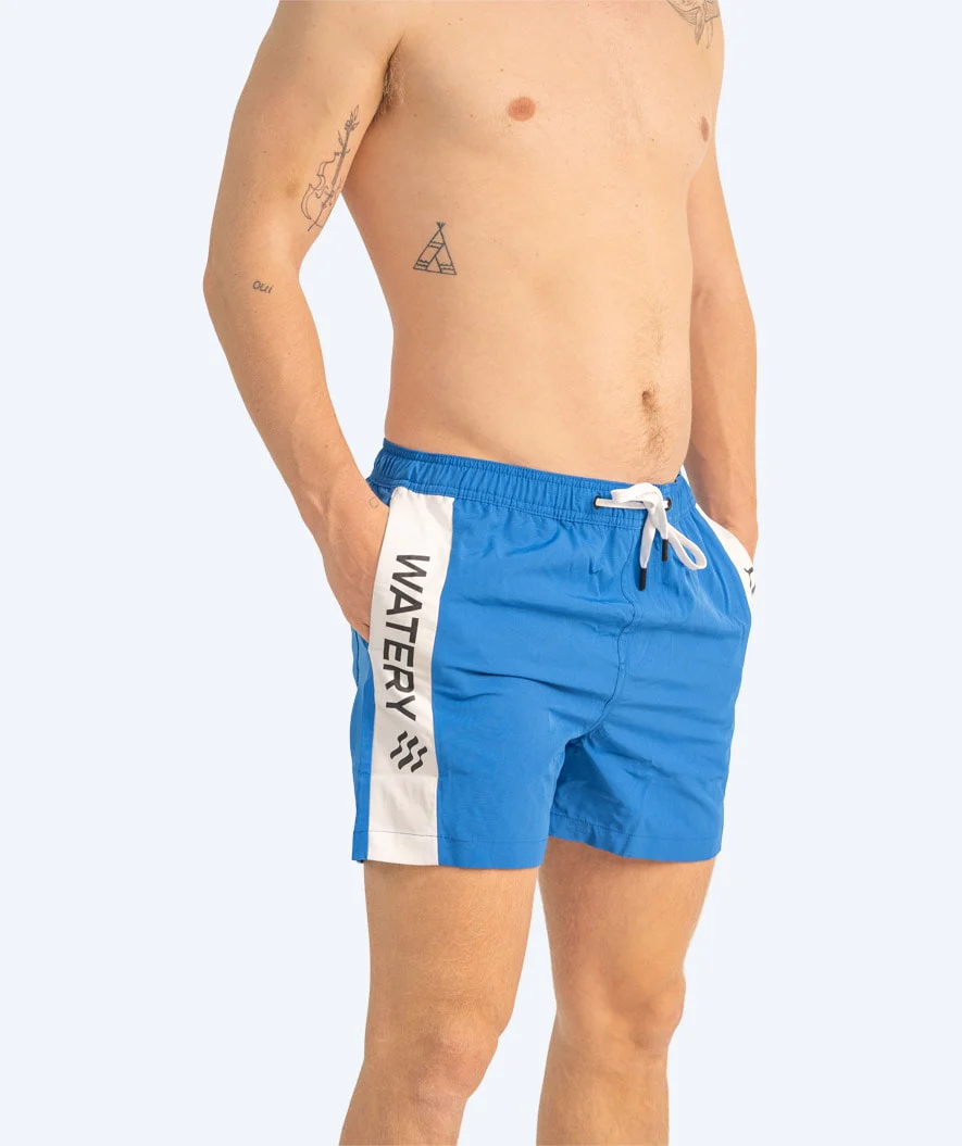 Watery Badeshorts für Herren - Signature Eco - Blau - Image 3