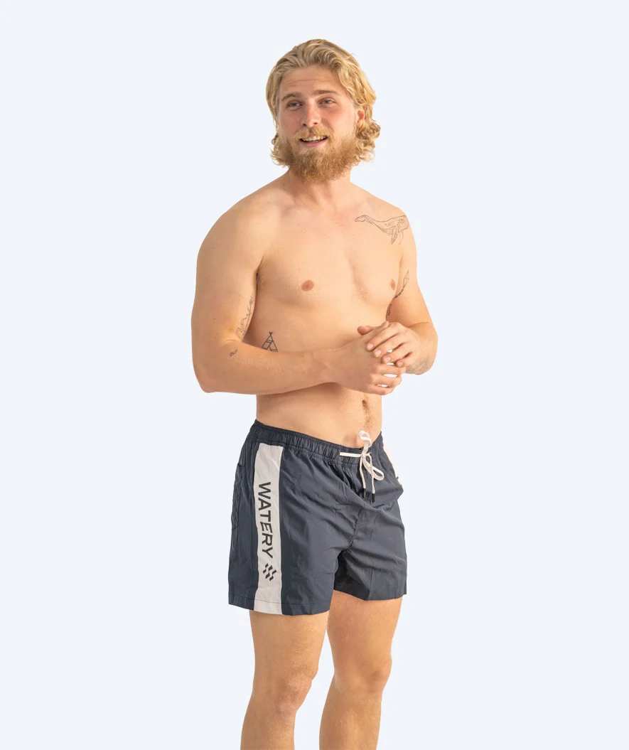 Watery Badeshorts für Herren - Signature Eco - Donkerblau - Image 2