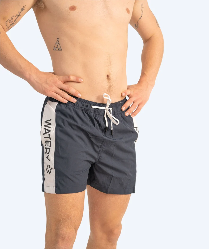 Watery Badeshorts für Herren - Signature Eco - Donkerblau - Image 3