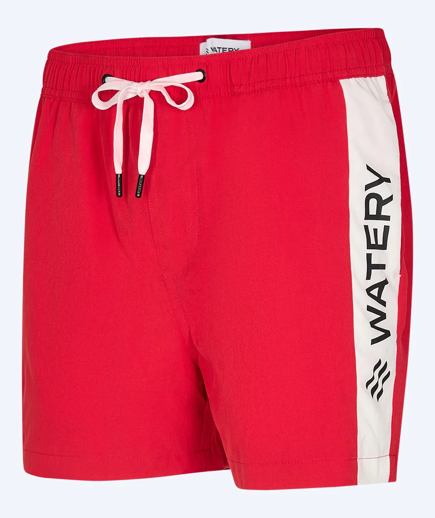Watery Badeshorts für Herren - Signature Eco - Rot - Image 6