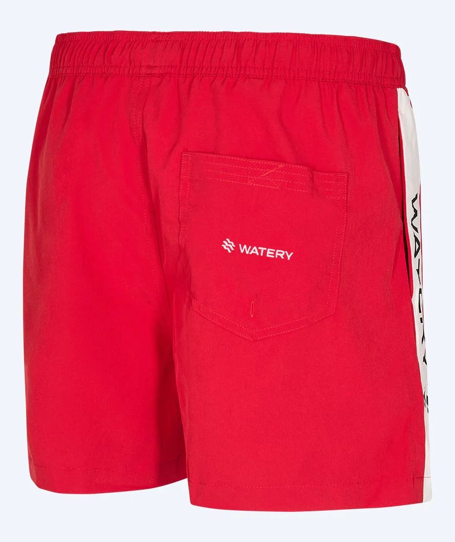 Watery Badeshorts für Herren - Signature Eco - Rot - Image 7