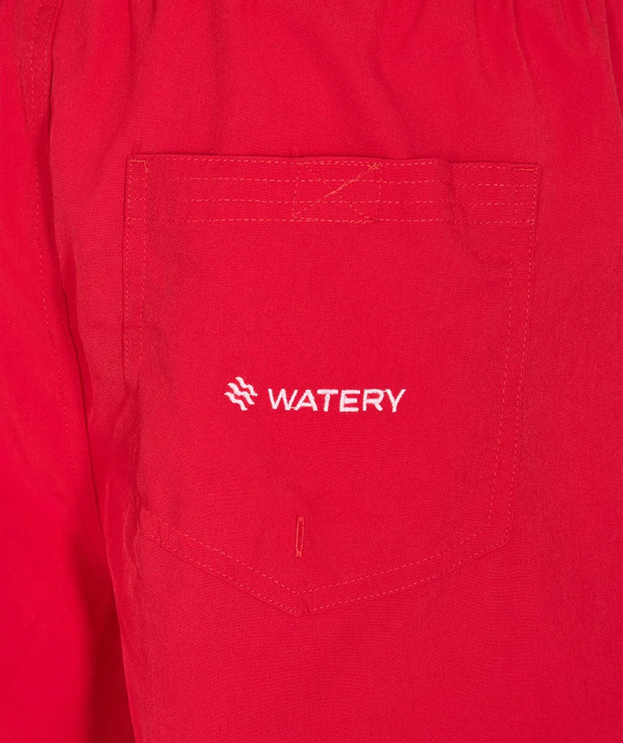Watery Badeshorts für Herren - Signature Eco - Rot - Image 8
