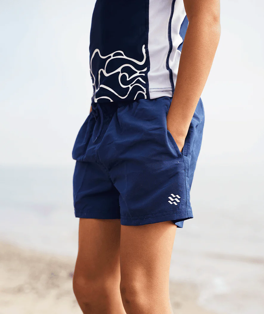 Watery Badeshorts für Jungen - Waverly - Donkerblau - Image 4