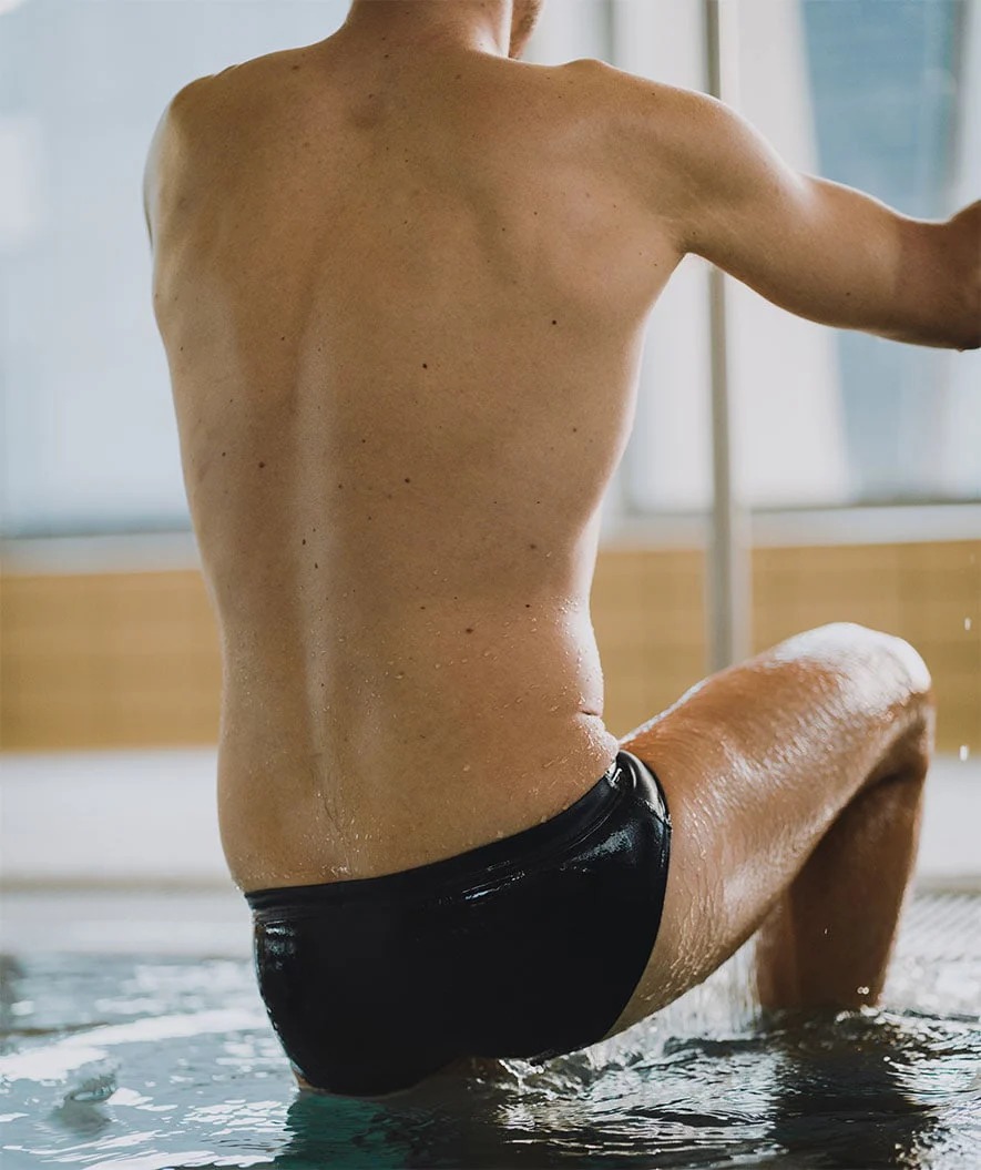 Watery Badeslip für Herren - Budgie Eco - Donkerblau - Image 12