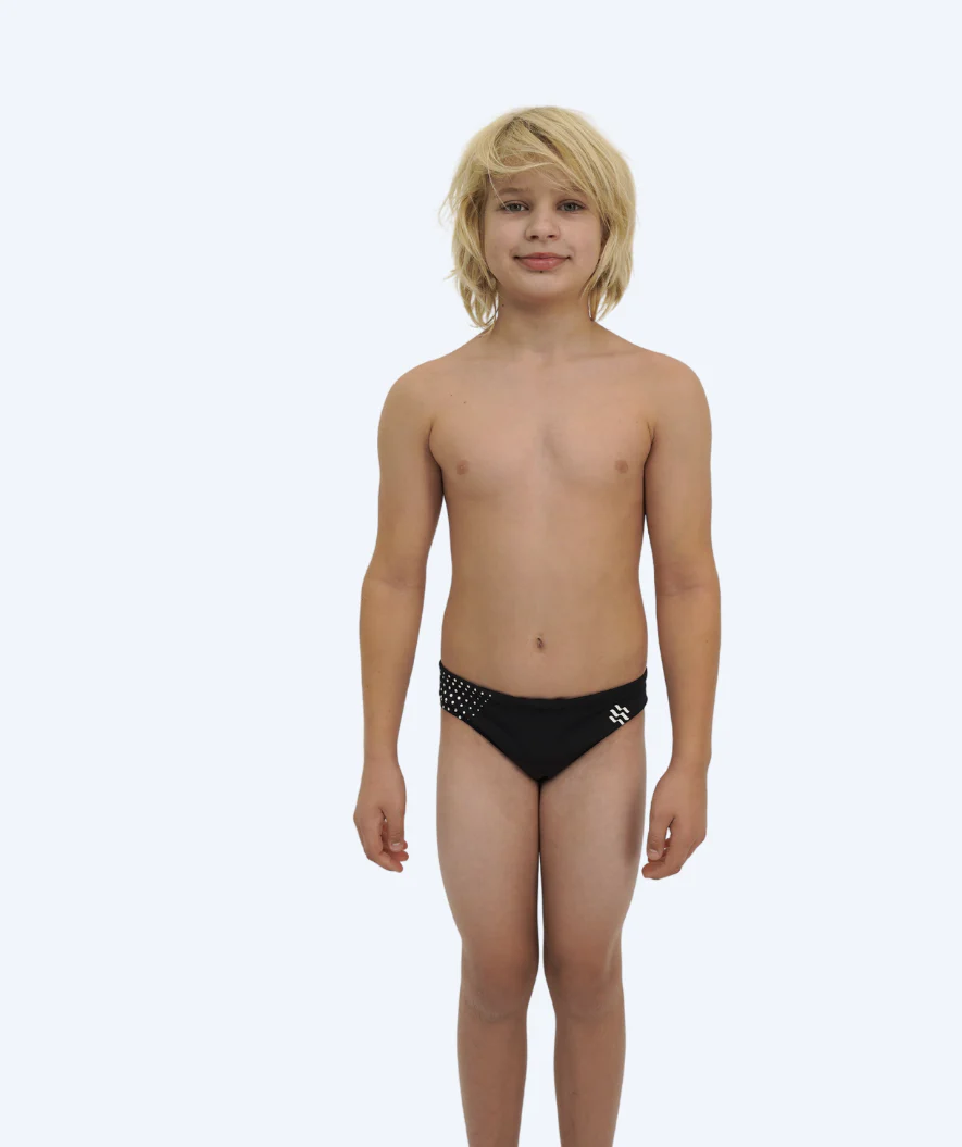 Watery Badeslip für Jungen - Budgie Eco - Schwarz - Image 4