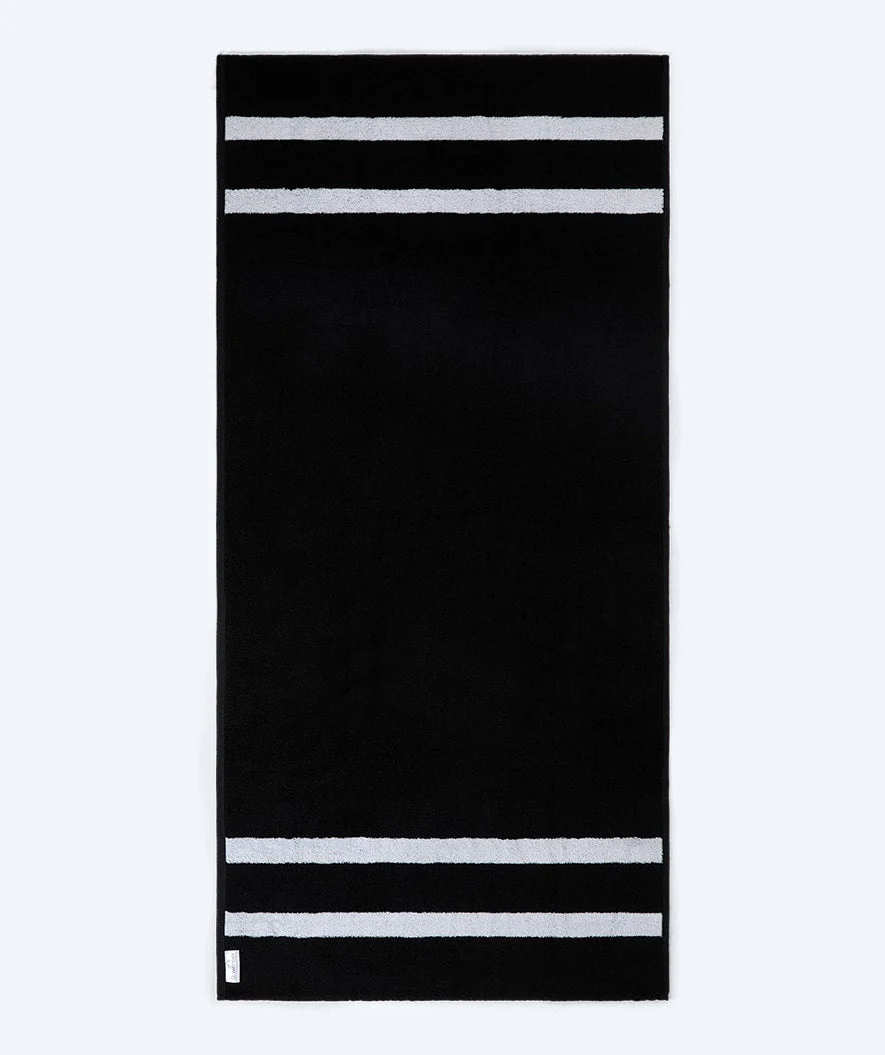 Watery Badetuch - Heat Swim Baumwolle - Deep Black