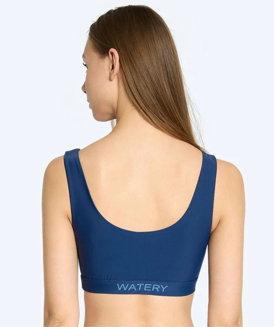 Watery Bikini Oberteil für Damen - Remington - Donkerblau - Image 2