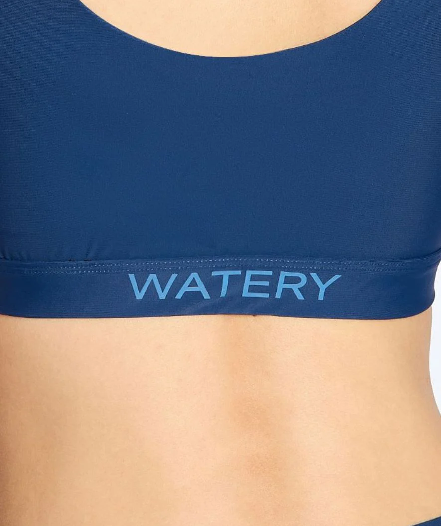 Watery Bikini Oberteil für Damen - Remington - Donkerblau - Image 4