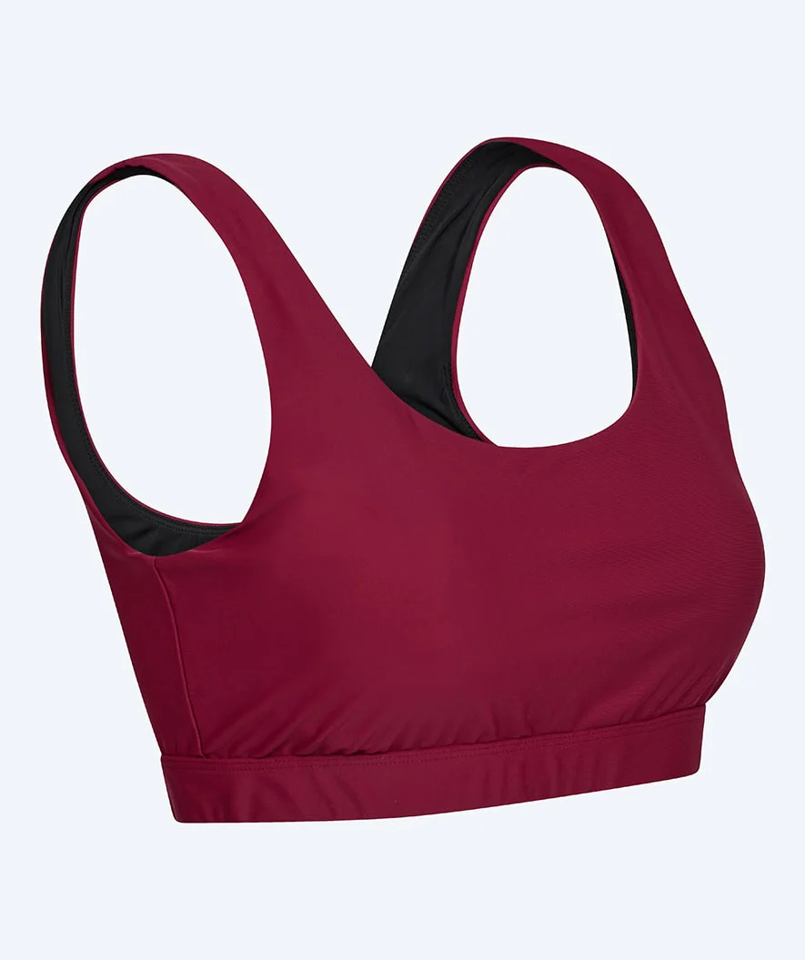 Watery Bikini Oberteil für Damen - Remington - Dunkelrot - Image 6