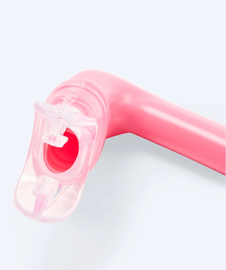 Watery Mittelschnorchel für Junioren (10-16) - Hydrolite - Rosa - Image 3