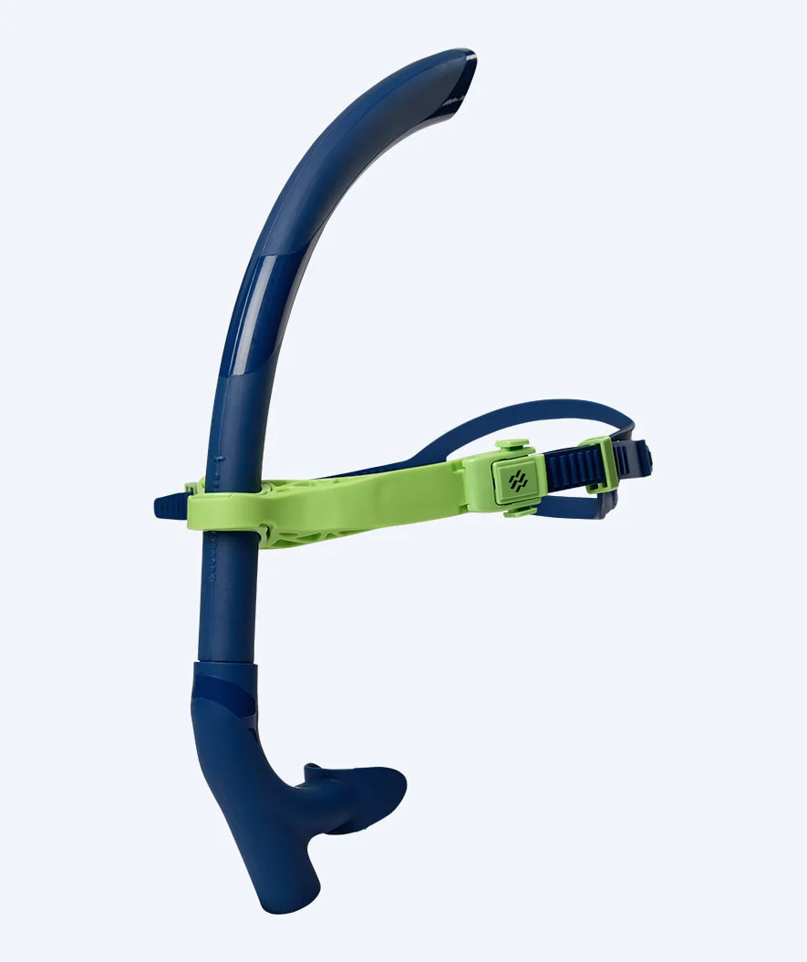 Watery Mittelschnorchel zum Schwimmen - Phoenix Elite - Blau/Grün - Image 12
