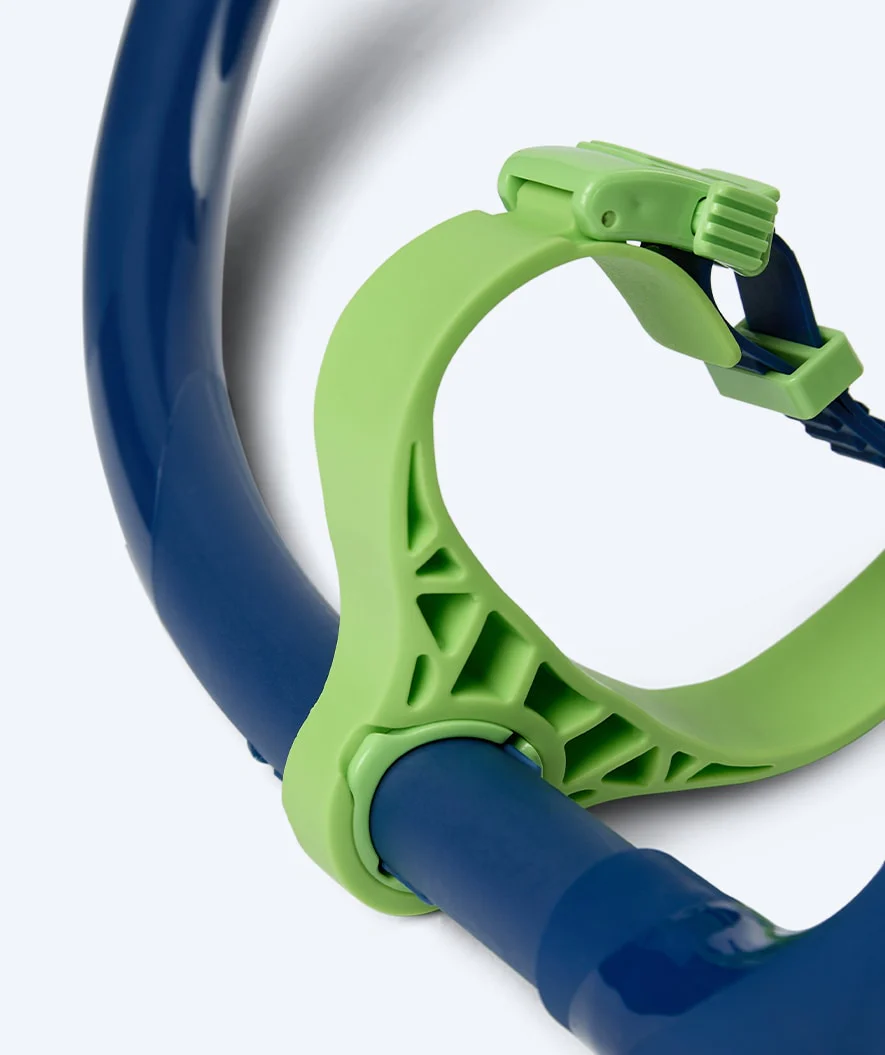 Watery Mittelschnorchel zum Schwimmen - Phoenix Elite - Blau/Grün - Image 6