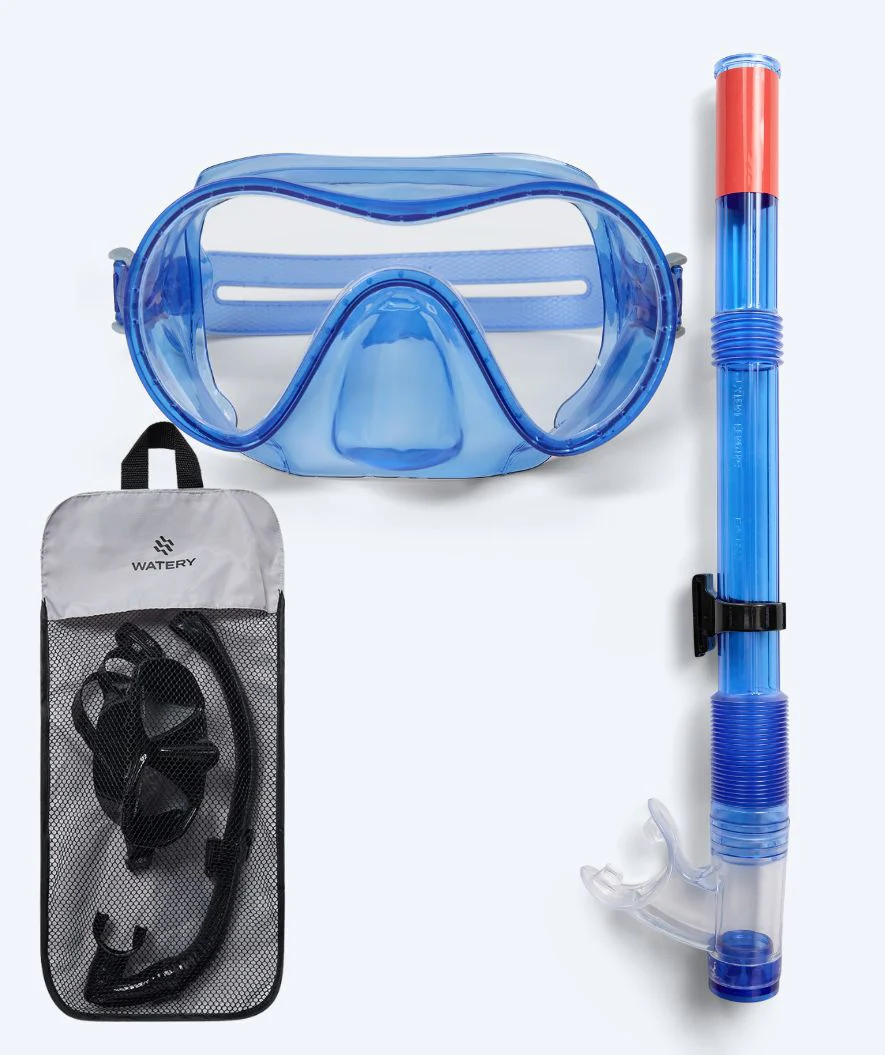 Watery Combo Schnorchelset für Junioren (8-15) - Jubal - Blau - Image 13