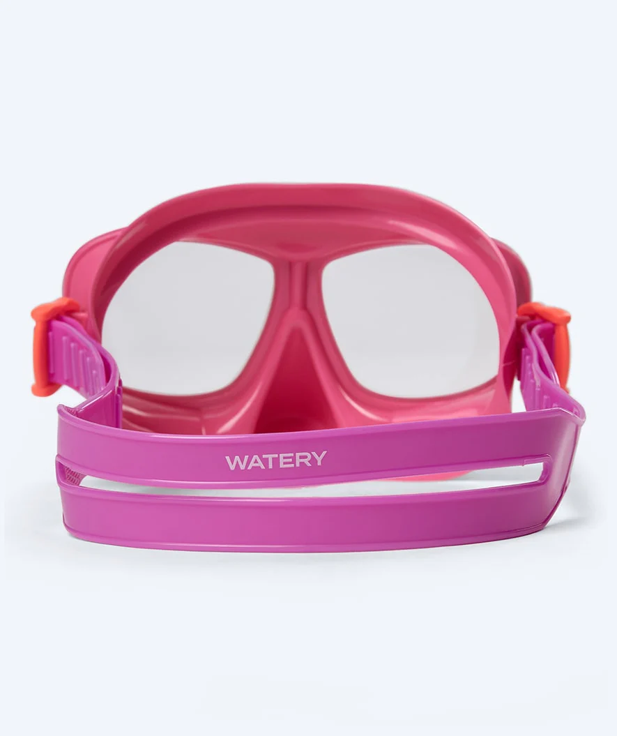 Watery Combo Schnorchelset für Kinder (4-10) - Wyre - Hellrosa/Lila - Image 3