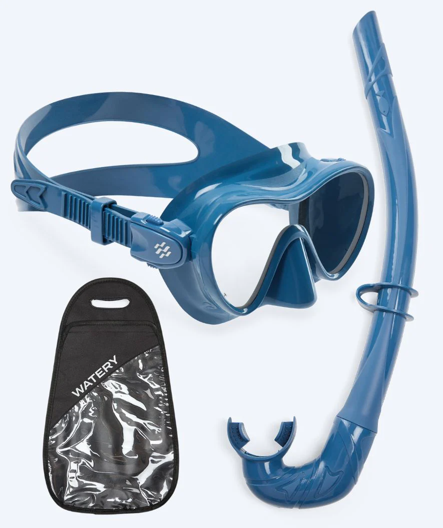 Watery Combo Schnorchelset für Kinder - Cliff - Donkerblau - Image 11