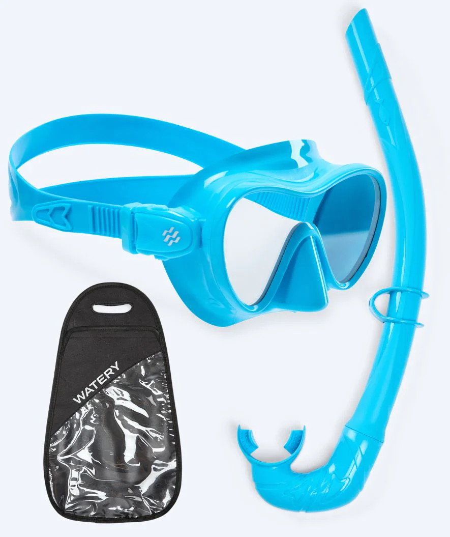 Watery Combo Schnorchelset für Kinder - Cliff - Hellblau - Image 14