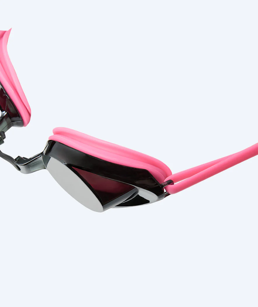 Watery Elite Schwimmbrillen - Captain Mirror - Rosa/Silber - Image 5