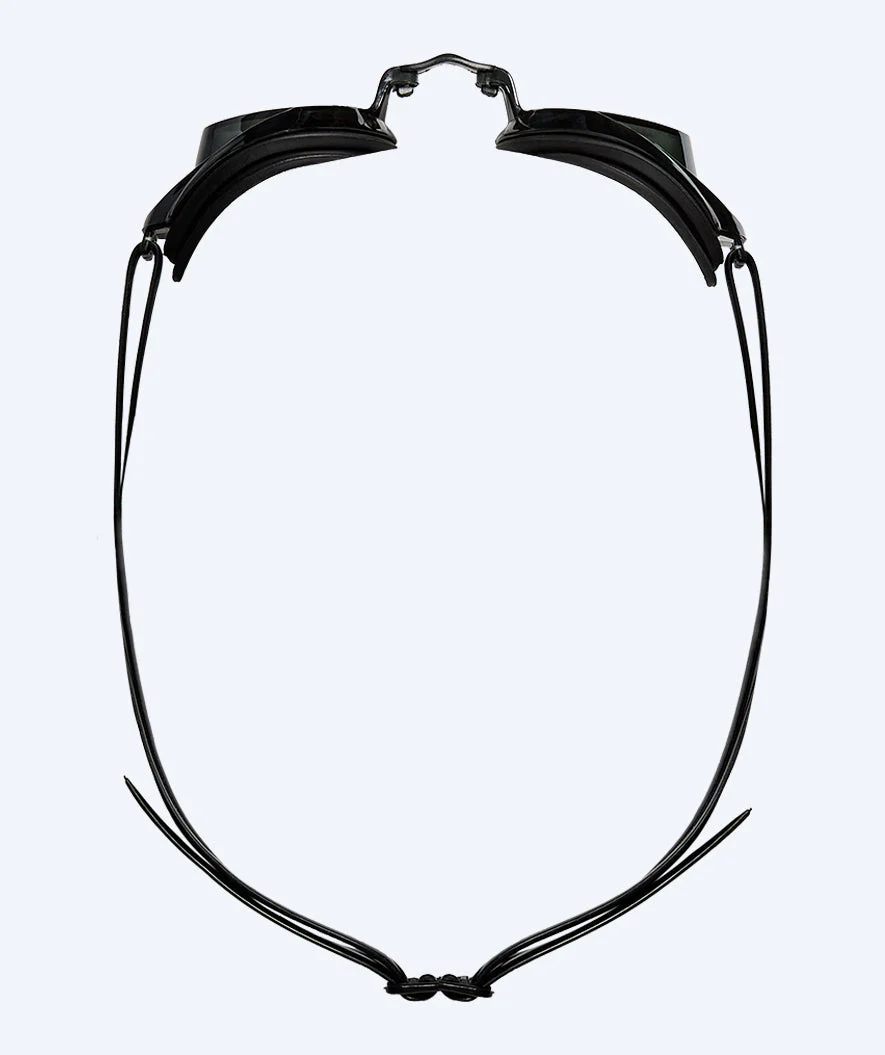 Watery Elite Schwimmbrillen - Captain Mirror - Schwarz/Silber - Image 2