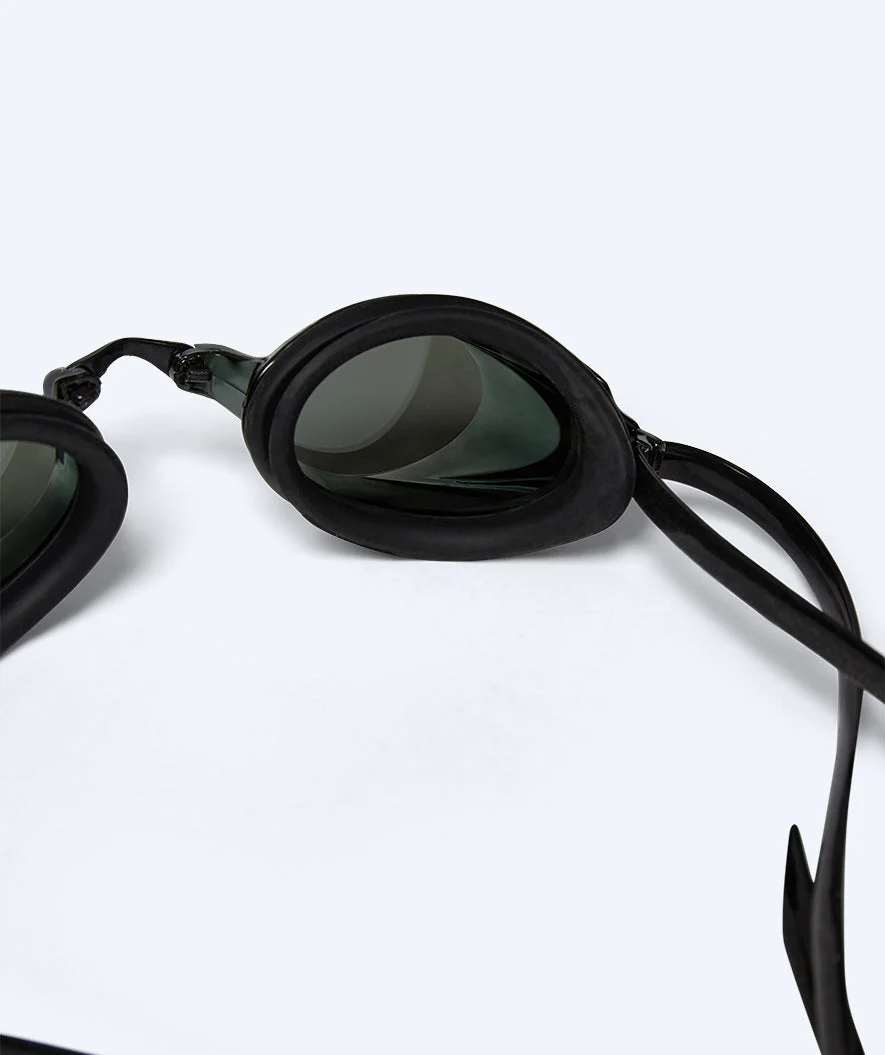 Watery Elite Schwimmbrillen - Captain Mirror - Schwarz/Silber - Image 4