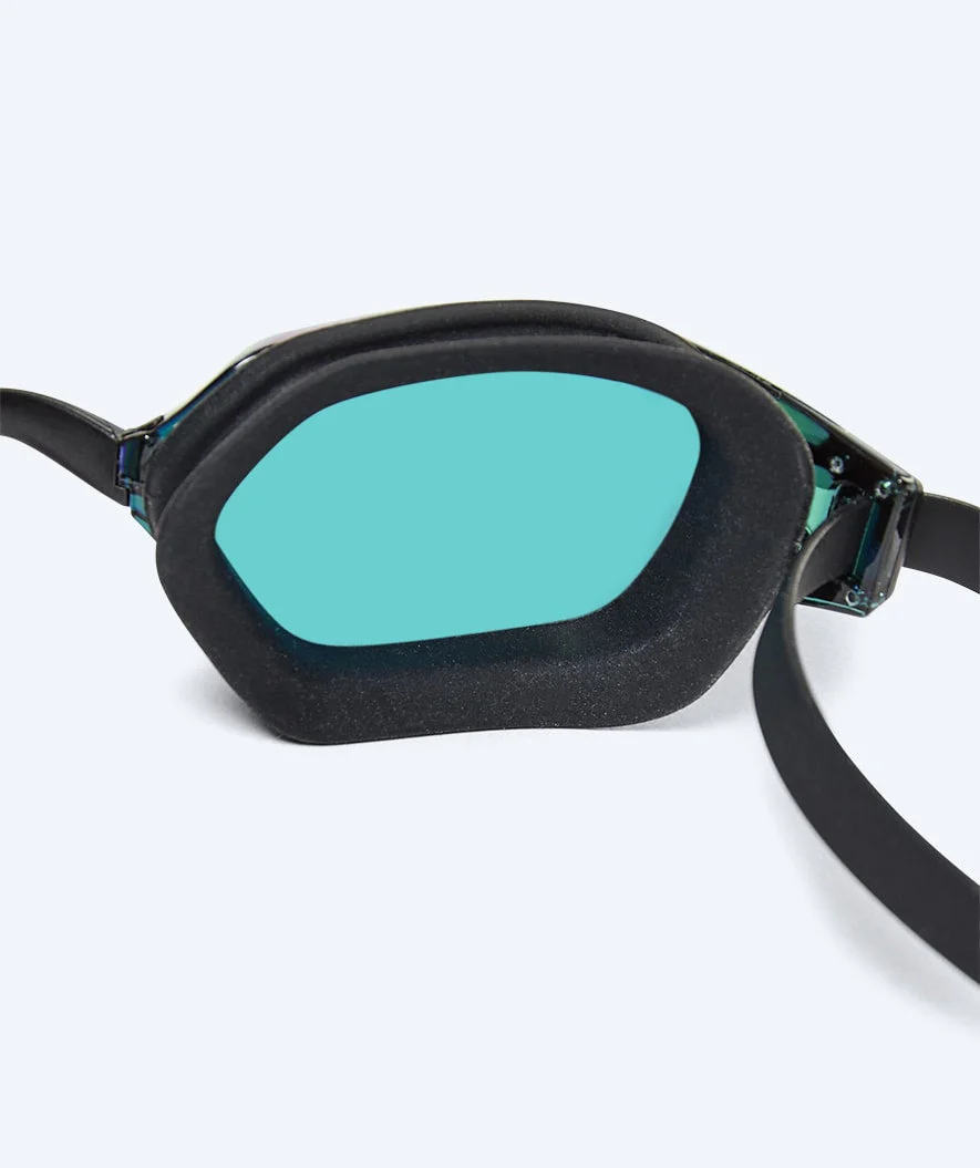 Watery Wettkampf Schwimbrille für Kinder - Power Lane - Schwarz/Gold - Image 9