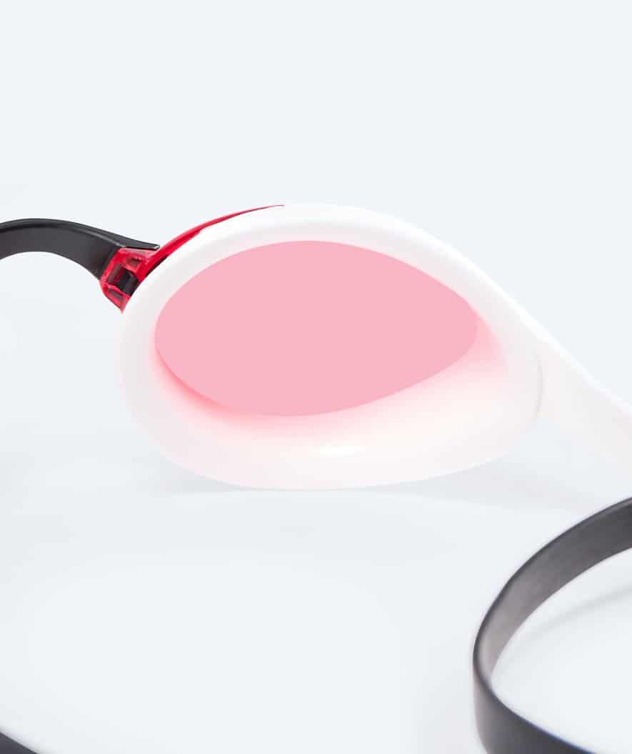 Watery Elite Schwimmbrillen - Murphy Active - Weiß/Rosa - Image 6