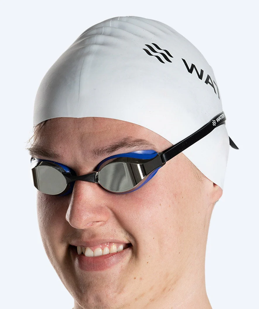 Watery Elite Schwimmbrillen - Poseidon Mirror - Blau/Silber - Image 10
