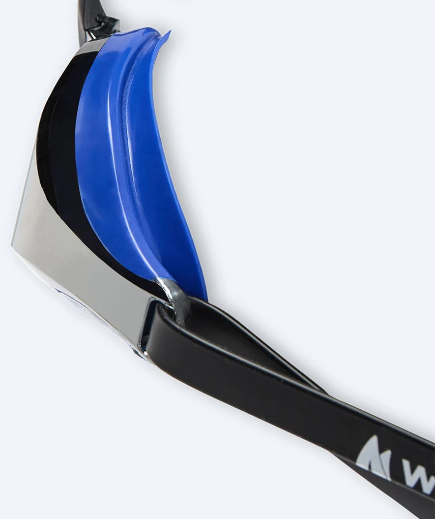 Watery Elite Schwimmbrillen - Poseidon Mirror - Blau/Silber - Image 5