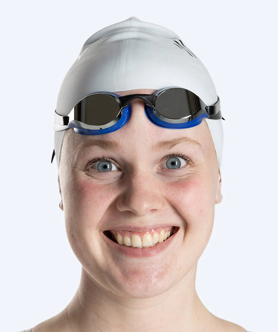 Watery Elite Schwimmbrillen - Poseidon Mirror - Blau/Silber - Image 8