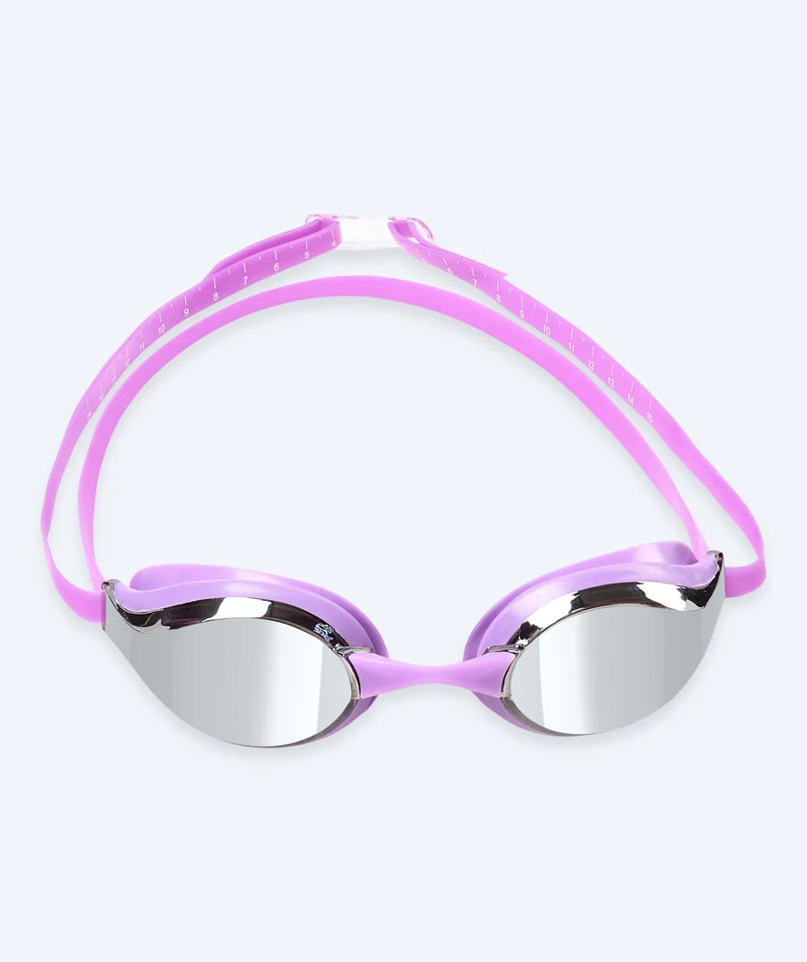 Watery Elite Schwimmbrillen - Poseidon Mirror - Lila/Silber - Image 2