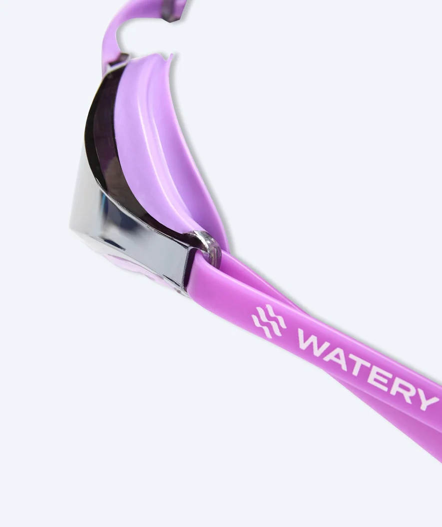 Watery Elite Schwimmbrillen - Poseidon Mirror - Lila/Silber - Image 5