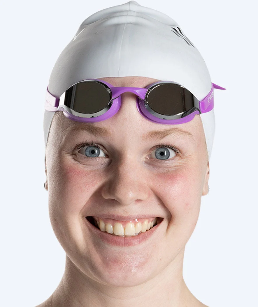 Watery Elite Schwimmbrillen - Poseidon Mirror - Lila/Silber - Image 8