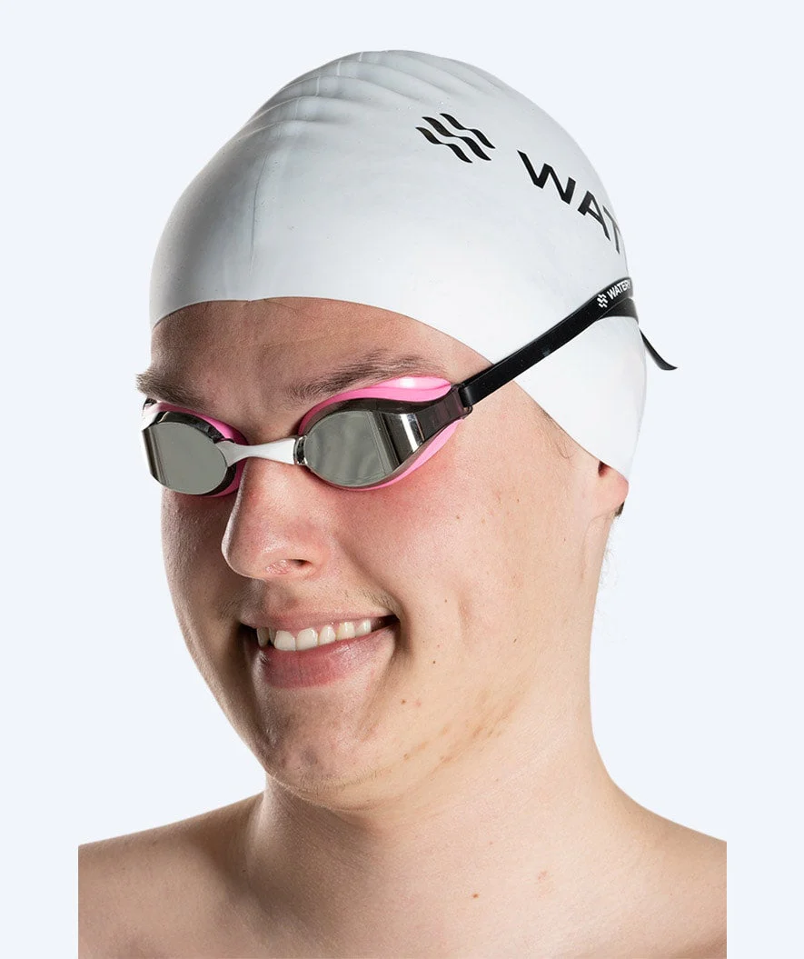 Watery Elite Schwimmbrillen - Poseidon Mirror - Rosa/Silber - Image 10