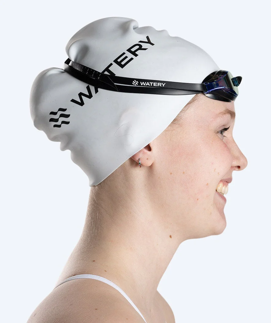 Watery Elite Schwimmbrillen - Poseidon Mirror - Schwarz/Gold - Image 5