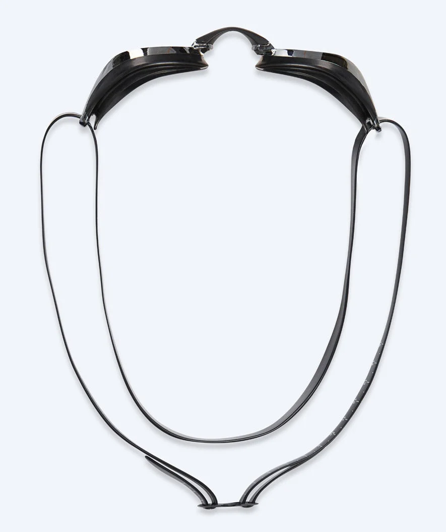 Watery Elite Schwimmbrillen - Poseidon Mirror - Schwarz/Silber - Image 3