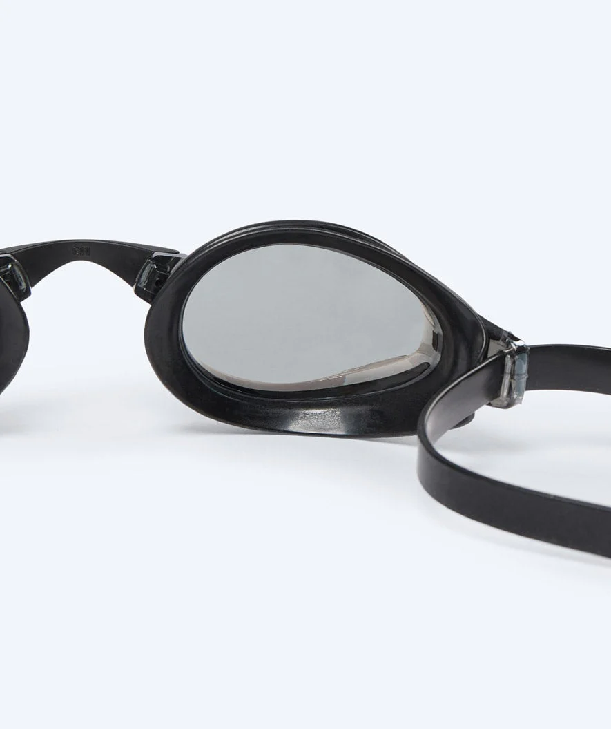 Watery Elite Schwimmbrillen - Poseidon Mirror - Schwarz/Silber - Image 6