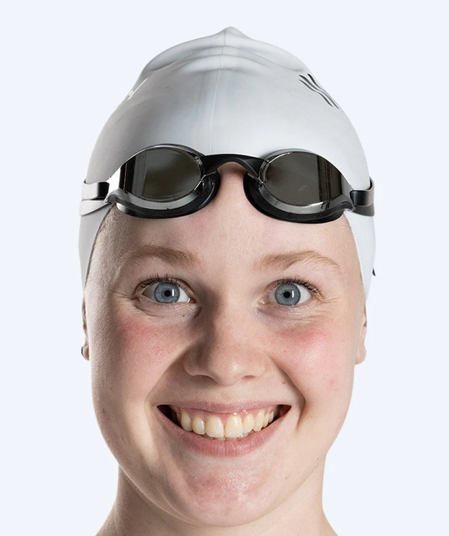 Watery Elite Schwimmbrillen - Poseidon Mirror - Schwarz/Silber - Image 8