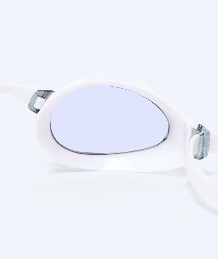Watery Elite Schwimmbrillen - Poseidon Mirror - Weiß/Gold - Image 6