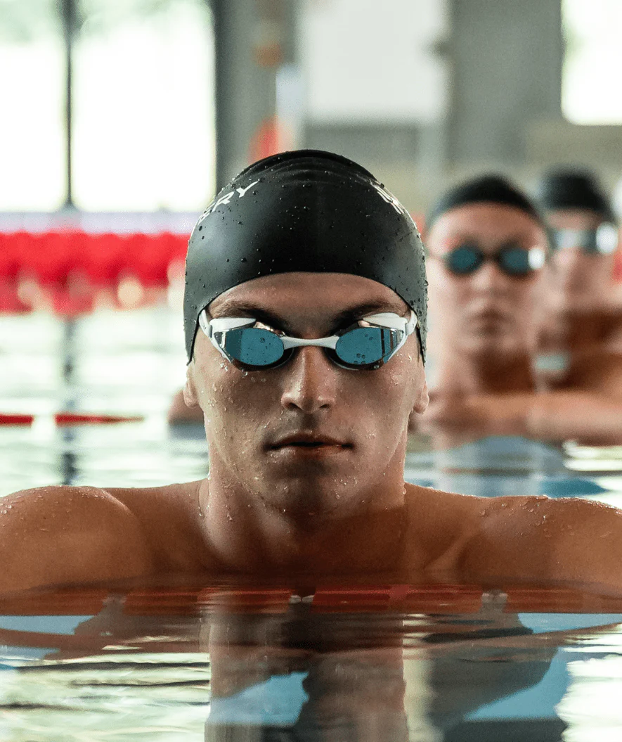 Watery Elite Schwimmbrillen - Poseidon Mirror - Weiß/Silber - Image 10