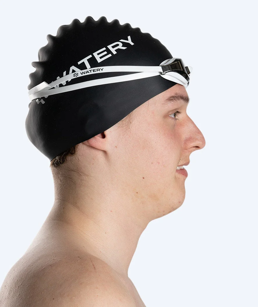 Watery Elite Schwimmbrillen - Poseidon Mirror - Weiß/Silber - Image 20
