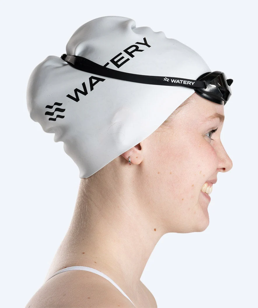 Watery Elite Schwimmbrillen - Poseidon Ultra Mirror - Schwarz/Silber - Image 13