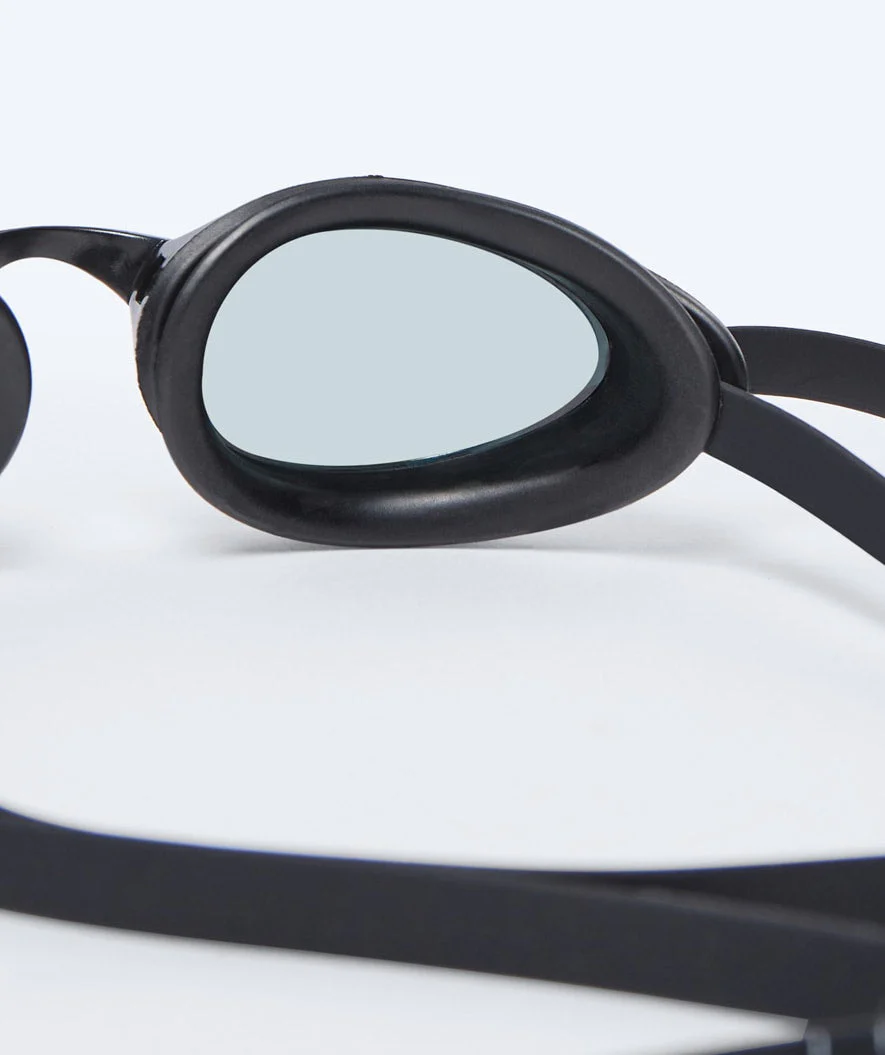 Watery Elite Schwimmbrillen - Poseidon Ultra Mirror - Schwarz/Silber - Image 5