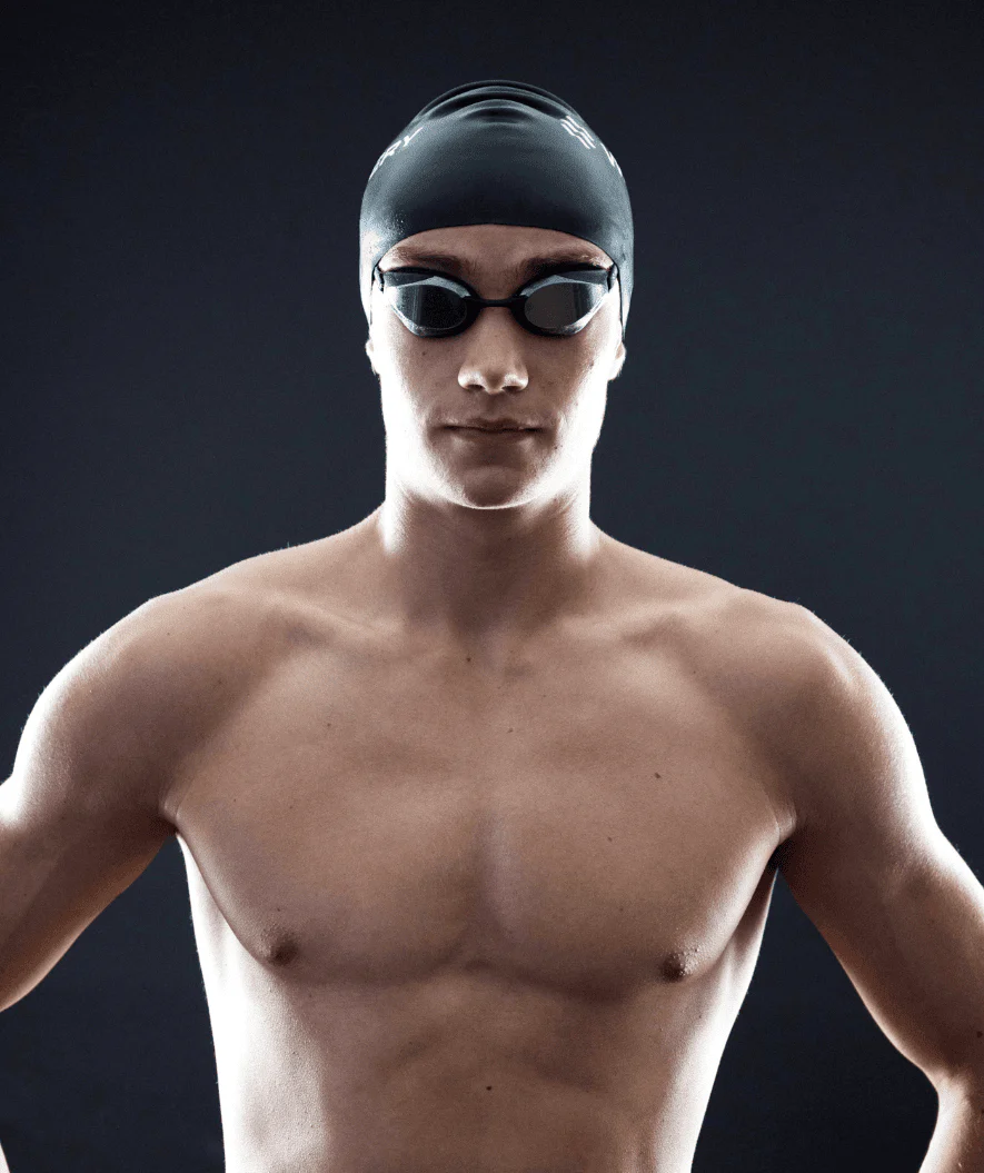 Watery Elite Schwimmbrillen - Poseidon Ultra Mirror - Schwarz/Silber - Image 9