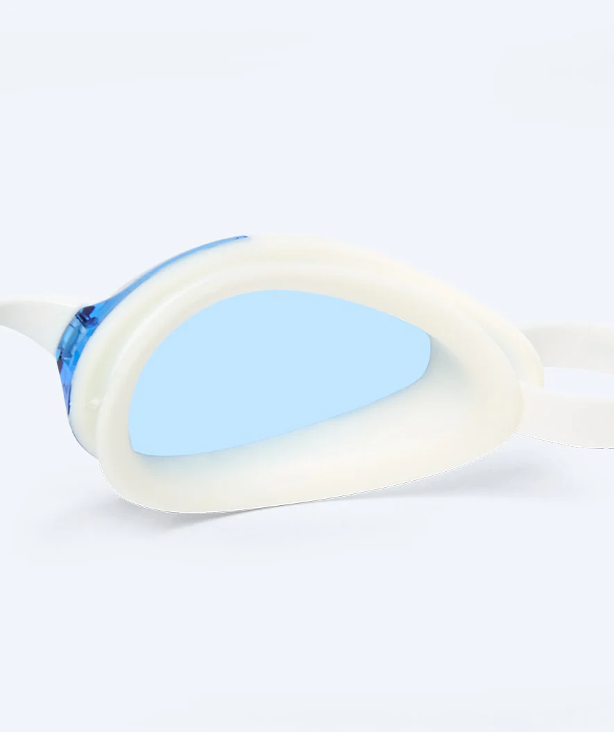 Watery Elite Schwimmbrillen - Poseidon Ultra - Weiß/Blau - Image 5