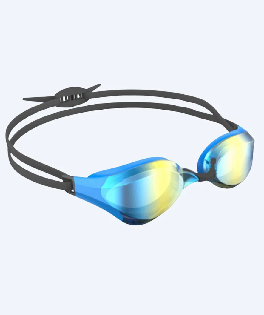 Watery Elite Schwimmbrillen - Rattle Pro Mirror - Blau/Schwarz