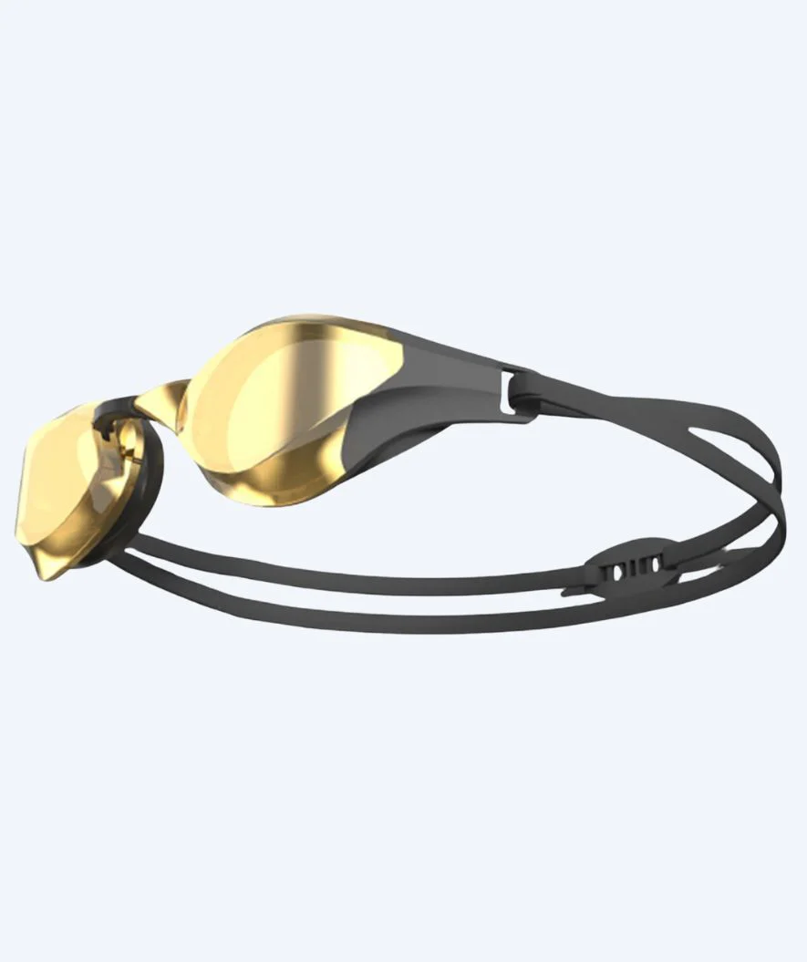 Watery Elite Schwimmbrillen - Rattle Pro Mirror - Schwarz/Gold - Image 2