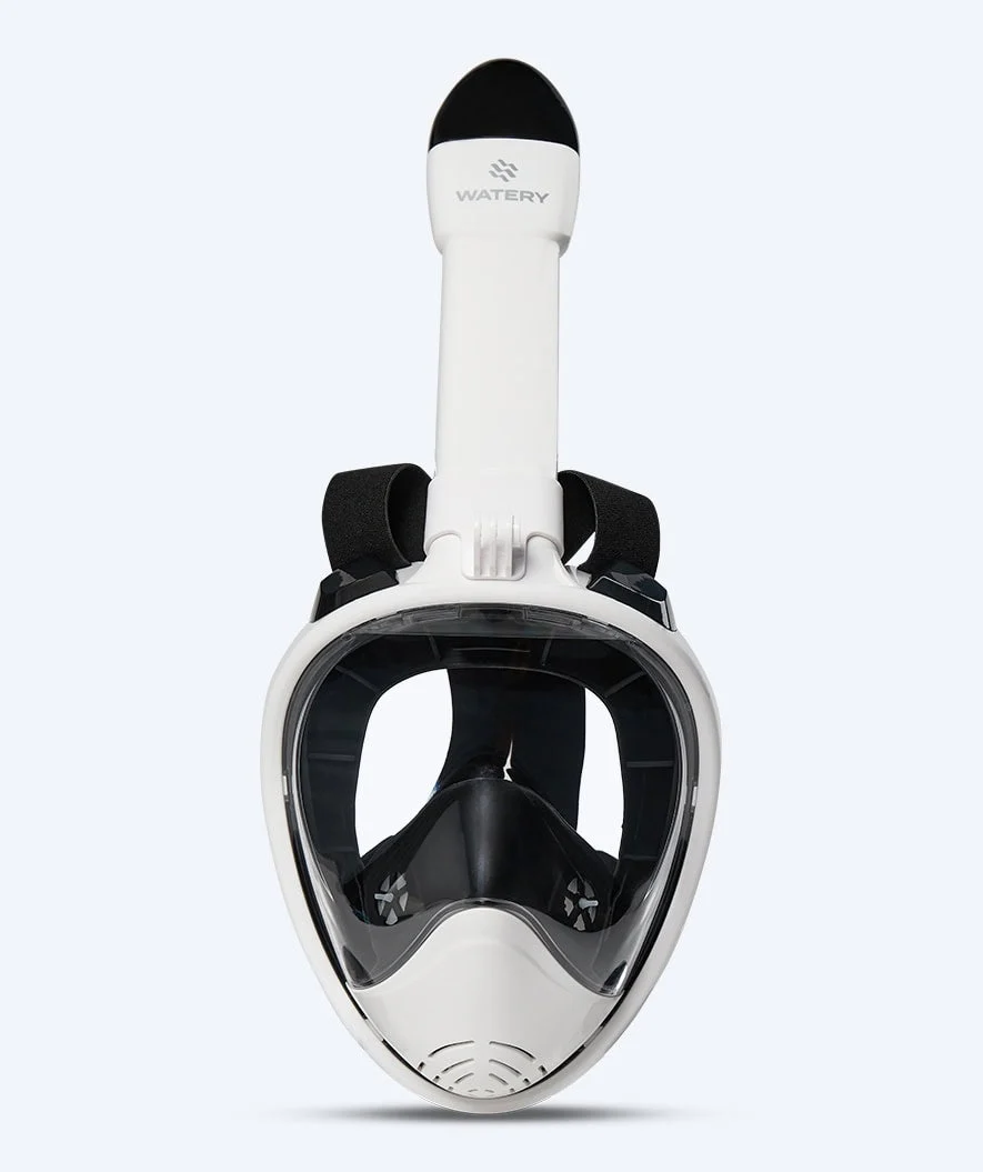 Watery Vollgesichtstauchmaske für Erwachsene - Oxygen - Weiß/Schwarz - Image 3