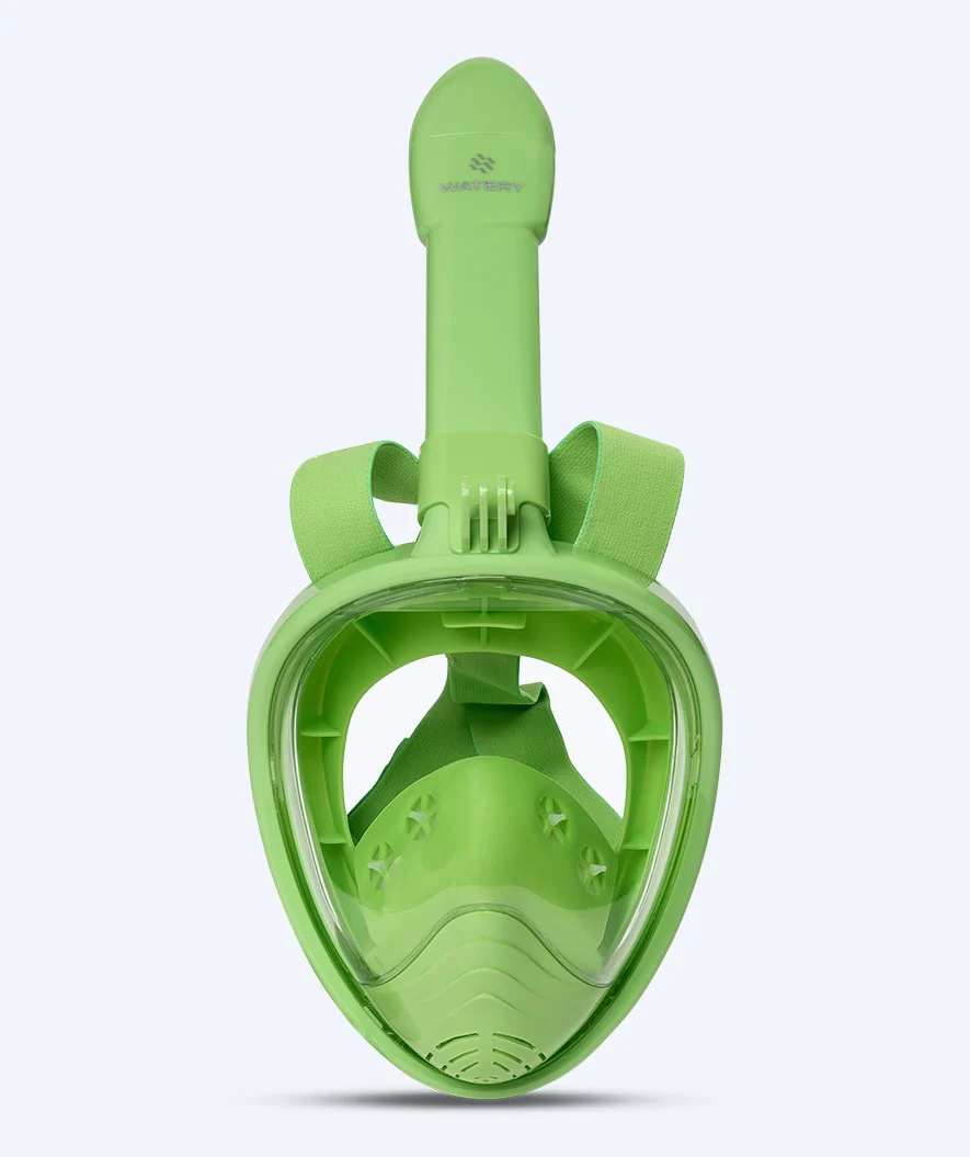 Watery Vollgesichtstauchmaske für Kinder - Oxygen - Grün - Image 3