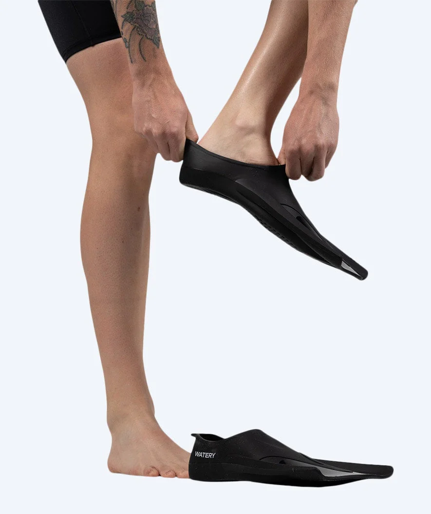Watery Kurzflosse für Schwimmer - Badger Active - Schwarz - Image 8