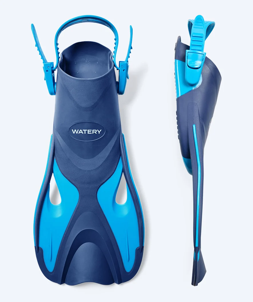 Watery Kurzflosse für Schwimmer - Fisher - Blau